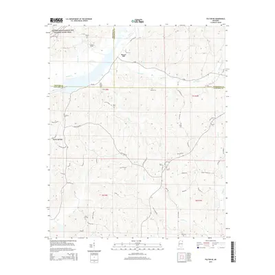 2015 Map of Fulton NE, 2015 Print