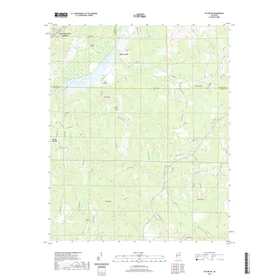 2020 Map of Fulton NE, 2020 Print