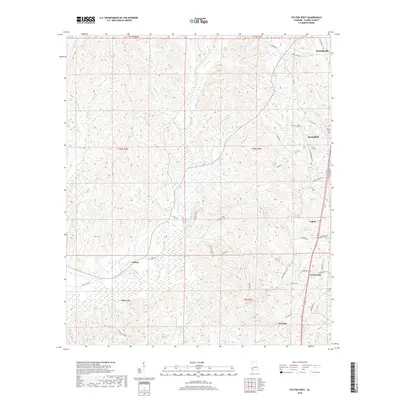 2018 Map of Fulton West, 2018 Print