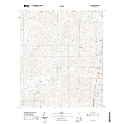 2020 Map of Fulton West, 2020 Print