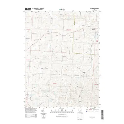 2013 Map of Fultonham, 2013 Print