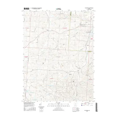 2016 Map of Fultonham, 2016 Print