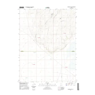 2017 Map of Fumarole Butte, 2017 Print