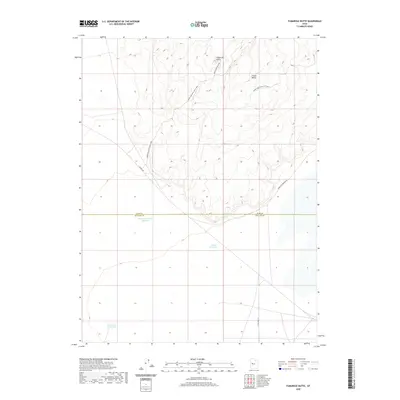 2020 Map of Fumarole Butte, 2020 Print