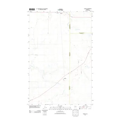 2013 Map of Funkley, 2013 Print