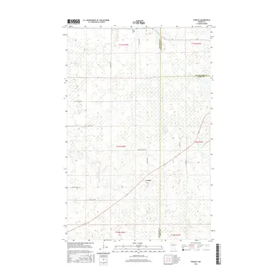2016 Map of Funkley, 2016 Print