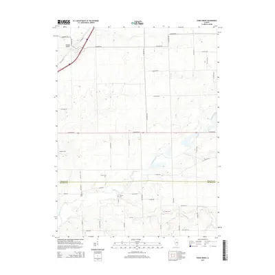 2015 Map of Funks Grove, 2015 Print