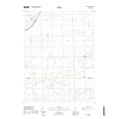 2018 Map of Funks Grove, 2018 Print