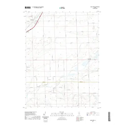 2021 Map of Funks Grove, 2021 Print