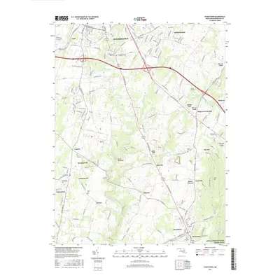 2017 Map of Funkstown, 2017 Print