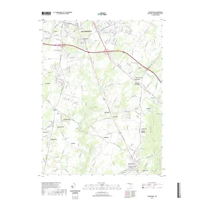 2019 Map of Funkstown, 2019 Print