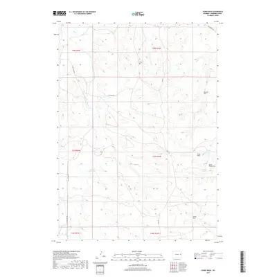 2017 Map of Funny Rock, 2017 Print