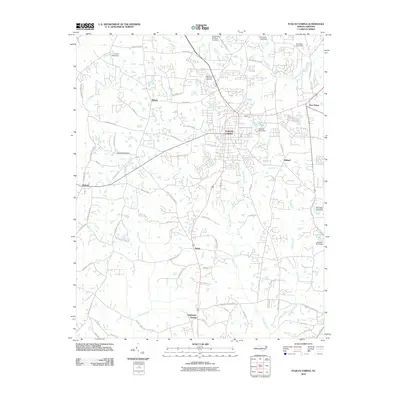 2010 Map of Fuquay-Varina, 2010 Print