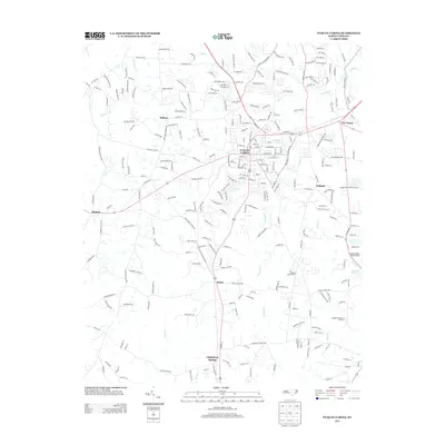 2013 Map of Fuquay-Varina, 2013 Print