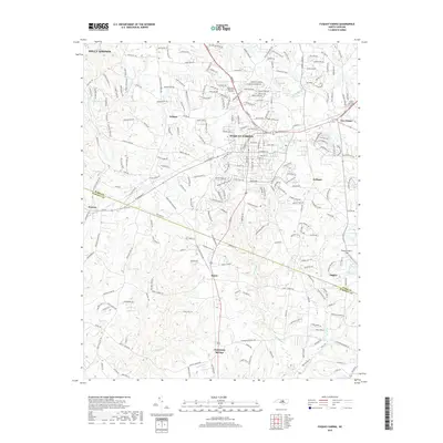 2019 Map of Fuquay-Varina, 2019 Print