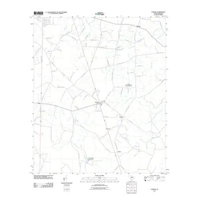 2011 Map of Furman, 2011 Print