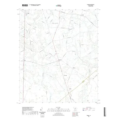 2020 Map of Furman, 2020 Print