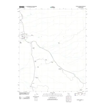 2012 Map of Furnace Creek, 2012 Print