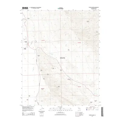 2015 Map of Furnace Creek, 2015 Print