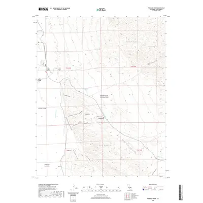 2018 Map of Furnace Creek, 2018 Print