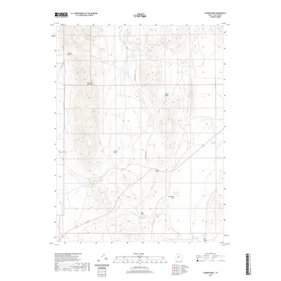 2020 Map of Furner Ridge, 2020 Print
