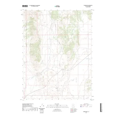 2023 Map of Furner Ridge, 2023 Print