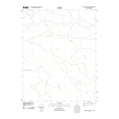 2010 Map of Furnish Canyon West, 2010 Print