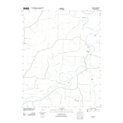 2011 Map of Fuson, 2011 Print