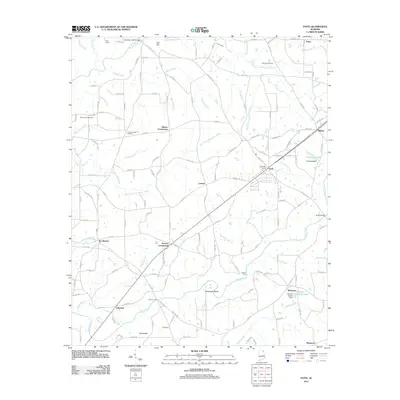 2011 Map of Fyffe, 2011 Print