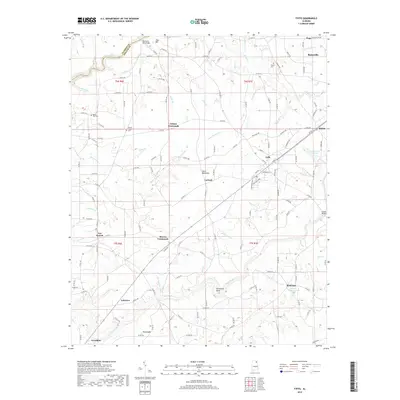 2018 Map of Fyffe, 2018 Print