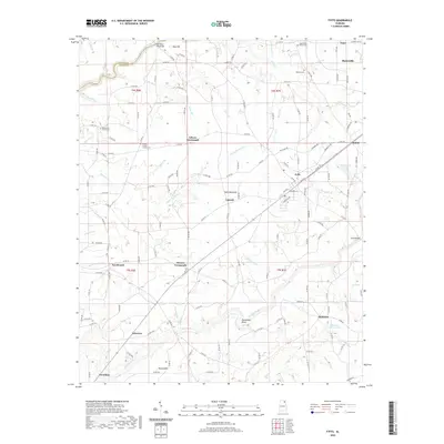 2020 Map of Fyffe, 2020 Print