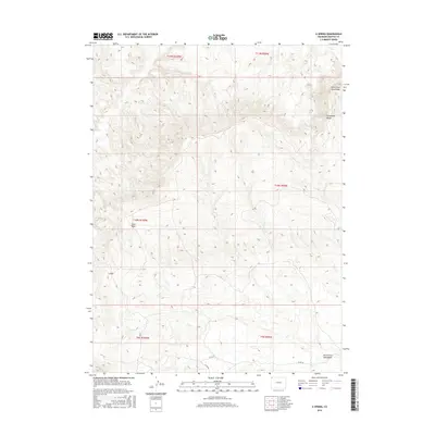 2016 Map of G Spring, 2016 Print