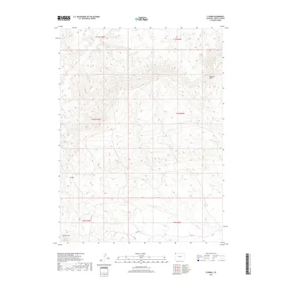 2019 Map of G Spring, 2019 Print