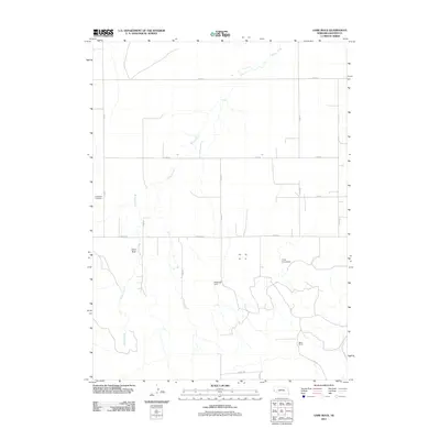 2011 Map of Gabe Rock, 2011 Print