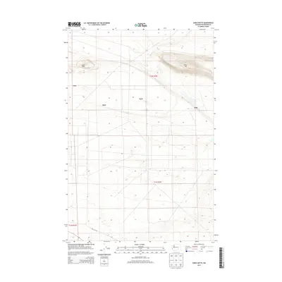 2013 Map of Gable Butte, 2013 Print