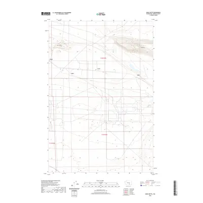 2020 Map of Gable Butte, 2020 Print
