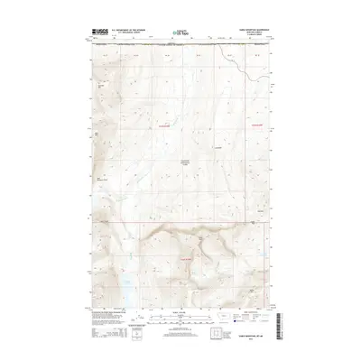 2014 Map of Gable Mountain, 2014 Print