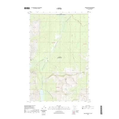 2020 Map of Gable Mountain, 2020 Print