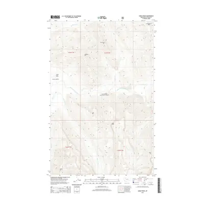 2014 Map of Gable Peaks, 2014 Print