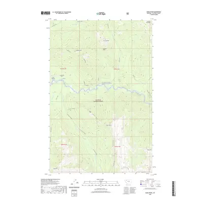 2020 Map of Gable Peaks, 2020 Print