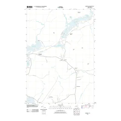 2010 Map of Gabriels, 2010 Print