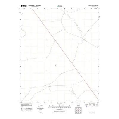 2010 Map of Gacho Hill, 2010 Print