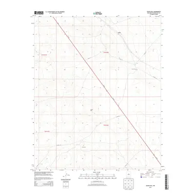 2013 Map of Gacho Hill, 2013 Print