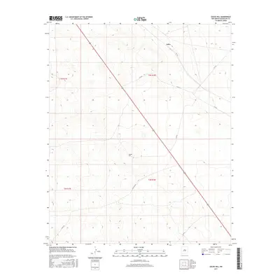 2017 Map of Gacho Hill, 2017 Print