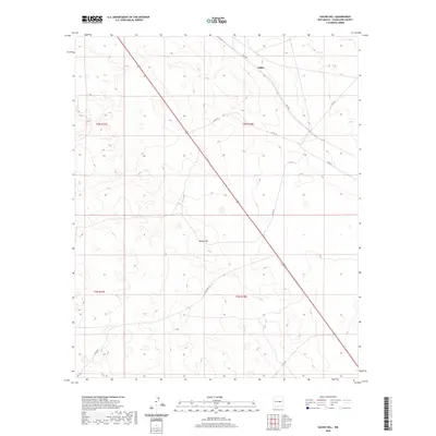 2020 Map of Gacho Hill, 2020 Print