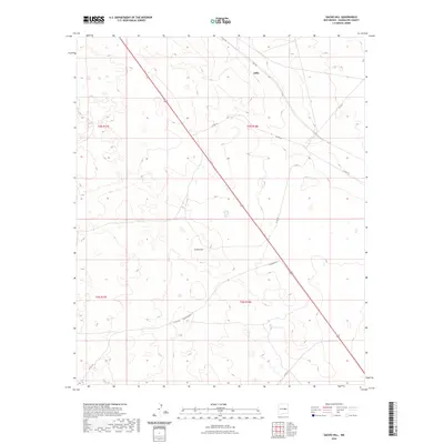 2023 Map of Gacho Hill, 2023 Print