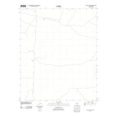 2010 Map of Gacho Hill NW, 2010 Print