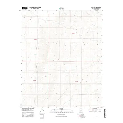 2017 Map of Gacho Hill NW, 2017 Print