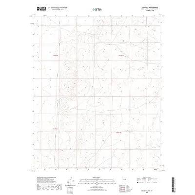 2020 Map of Gacho Hill NW, 2020 Print