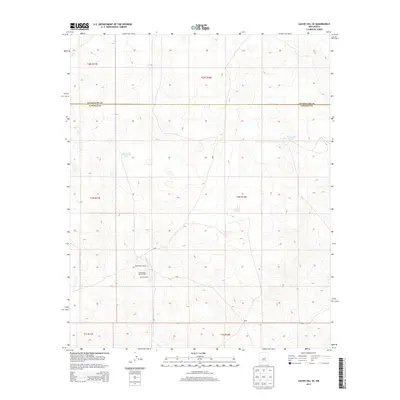 2013 Map of Gacho Hill SE, 2013 Print